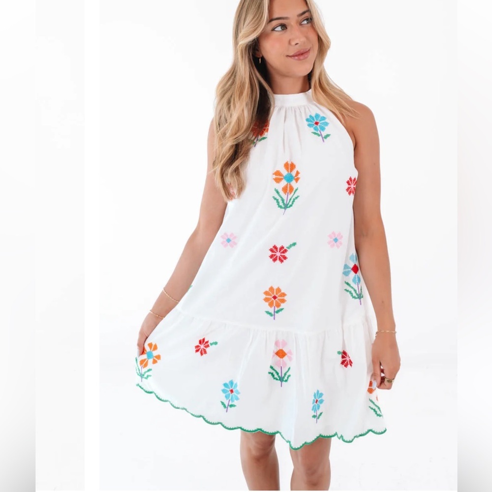 NWT J.Marie  The Eloise High Neck Dress